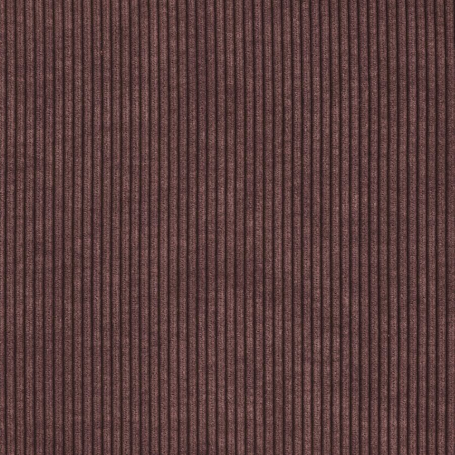 ELIZABETH CORDUROY UPHOLSTERED EXTRA LONG SOFA WINE RED - Closeout Deal