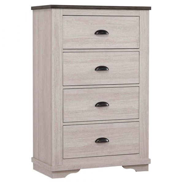 Coralee Chest - Chalk Grey