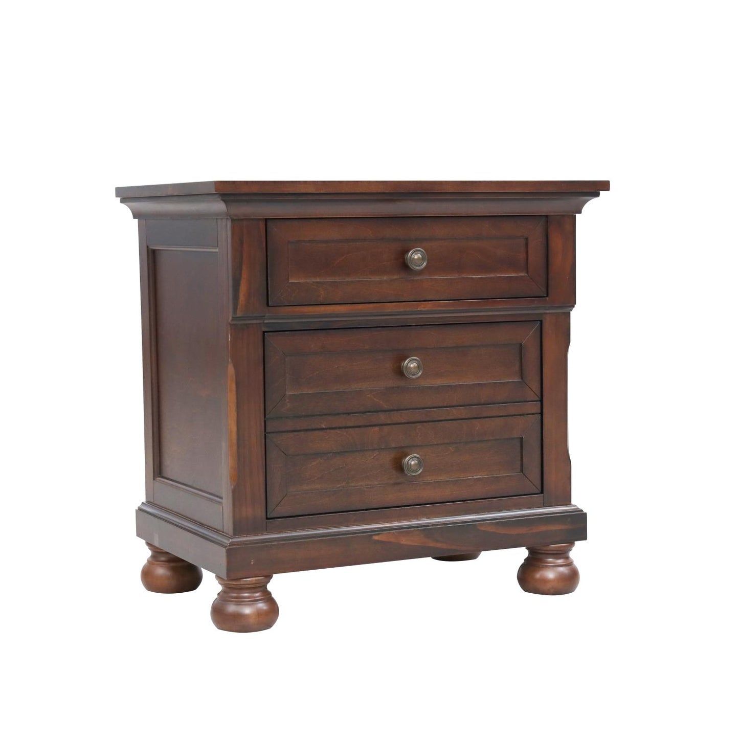 Eliana Nightstand - Cherry Brown