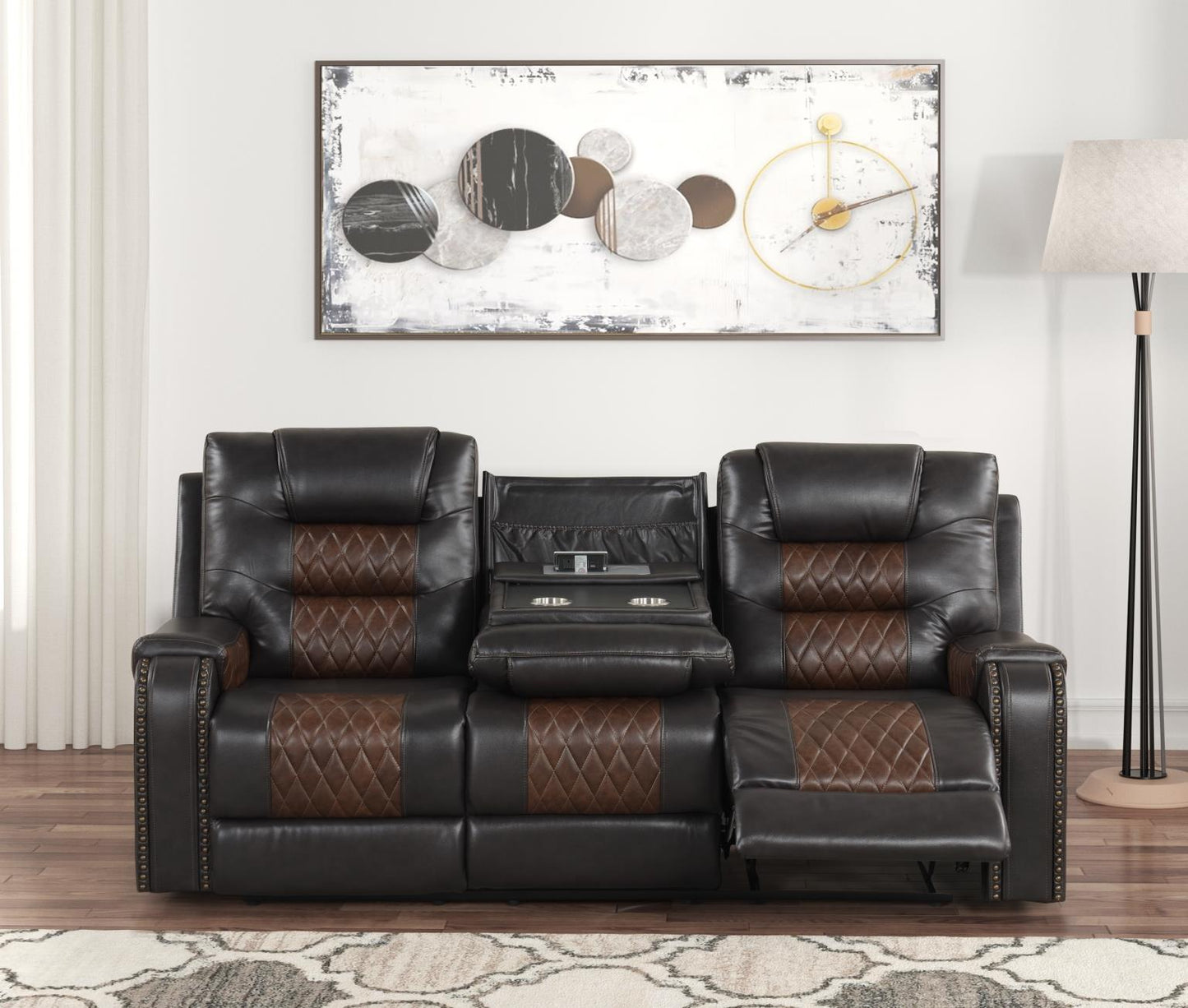 Cowboy Sofa - Brown on Brown