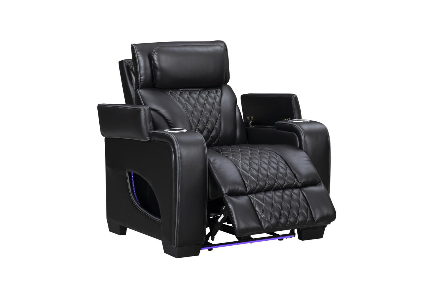 Mac Daddy Power Recliner - Black