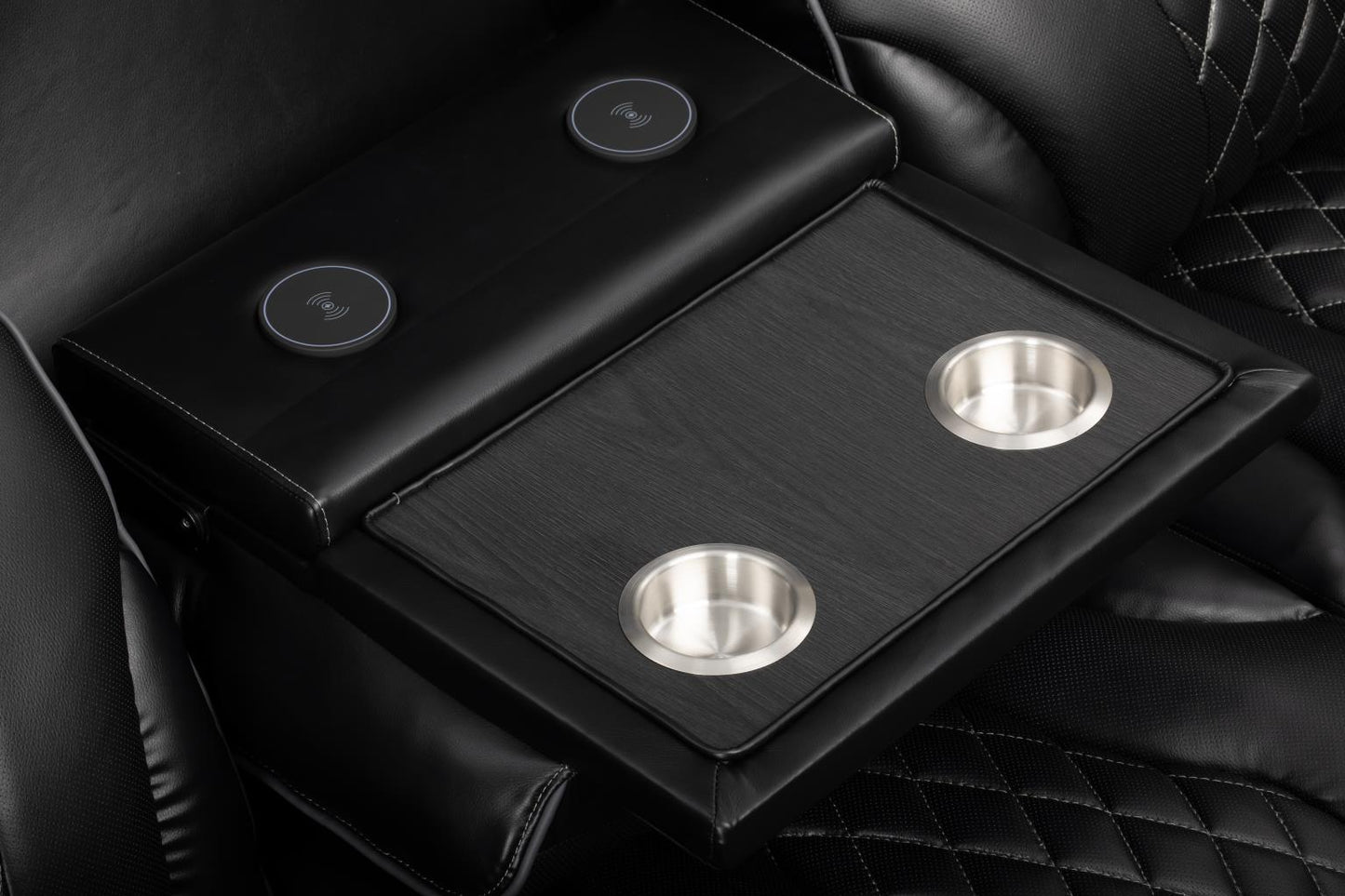 Mac Daddy Power Reclining Sofa - Black