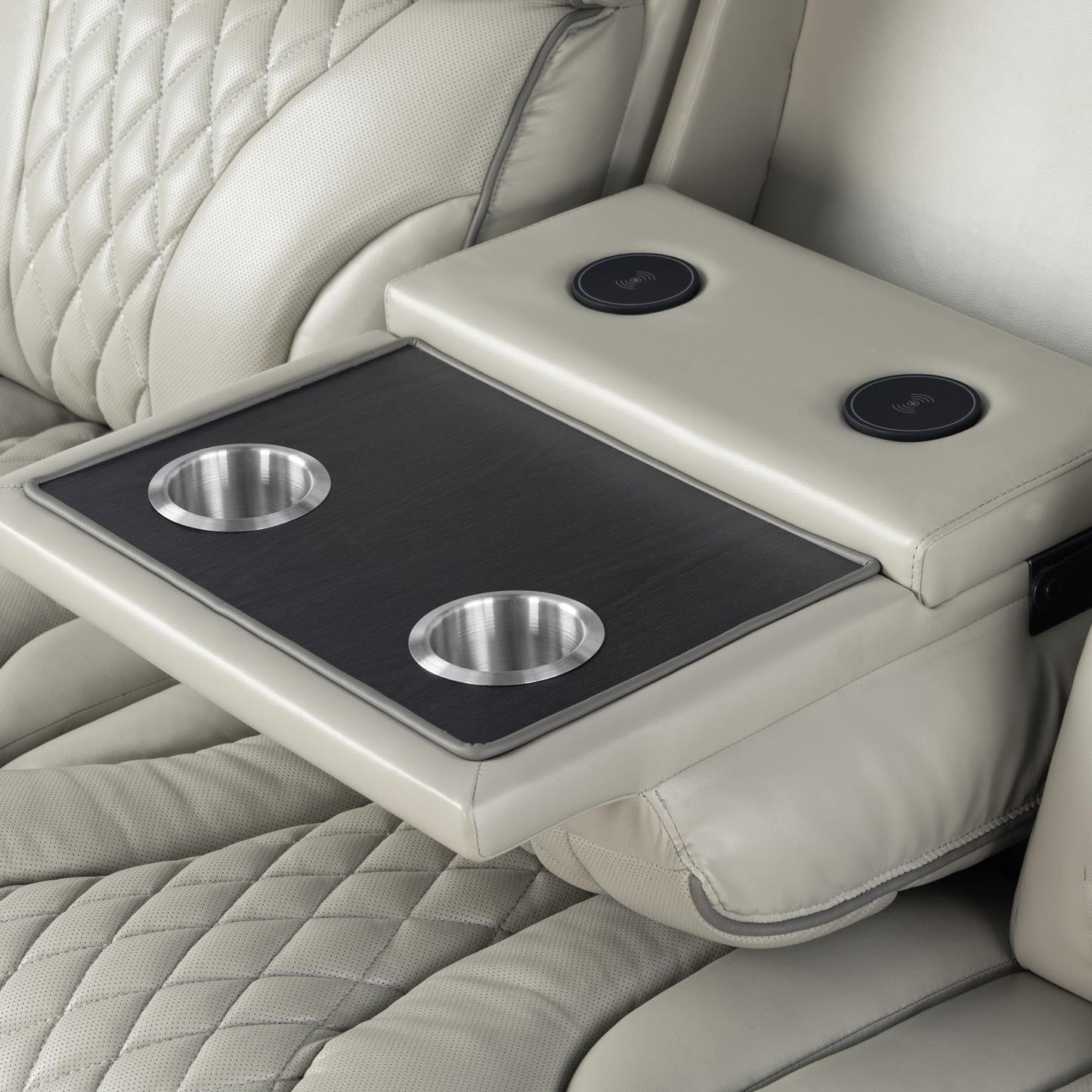 Mac Daddy Power Reclining Sofa - Grey