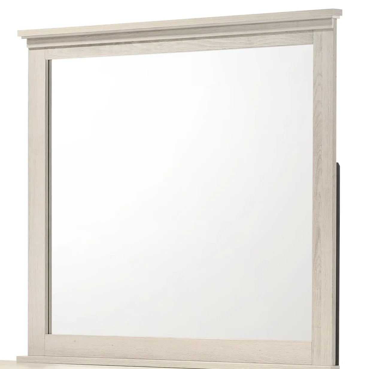 Carter Mirror - Rustic White