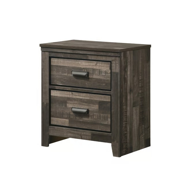 Carter Nightstand - Rustic Brown