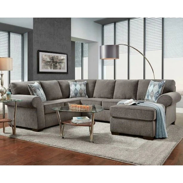 Charisma Smoke Sectional