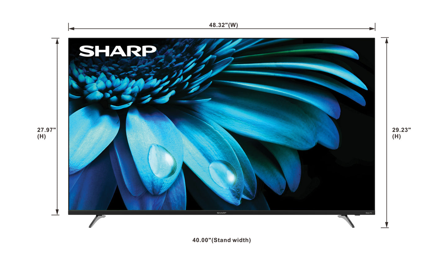 SHARP 55" 4K Mainstream Television Black