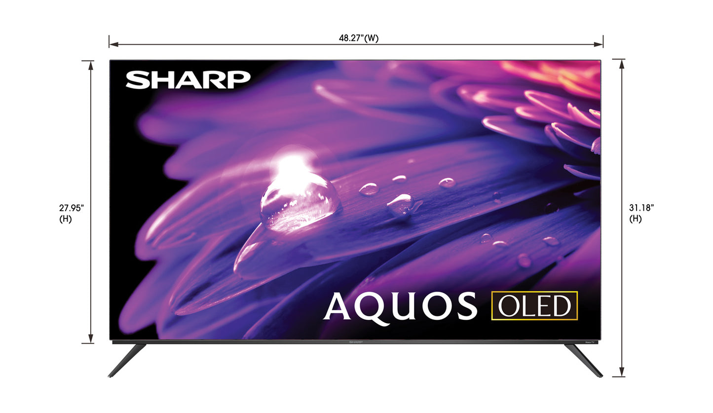 SHARP 55" 4K OLED Television Black