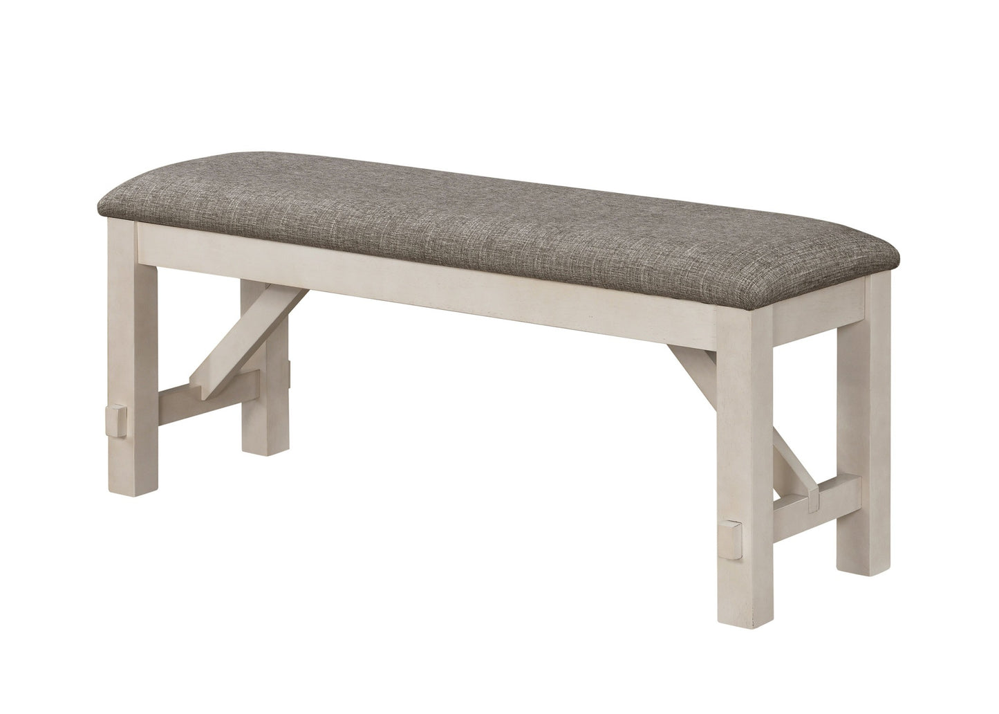Maribelle Dining Bench - Warm Grey