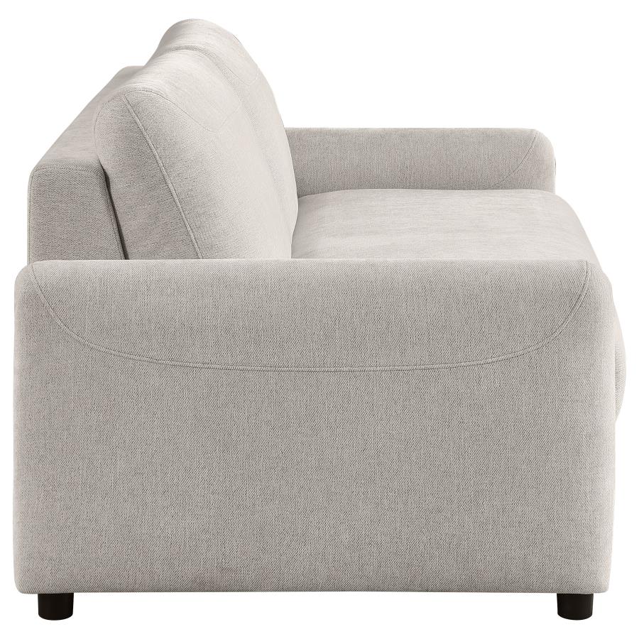 RYLIE UPHOLSTERED SOFA SLEEPER WITH QUEEN MATTRESS BEIGE - Closeout Deal