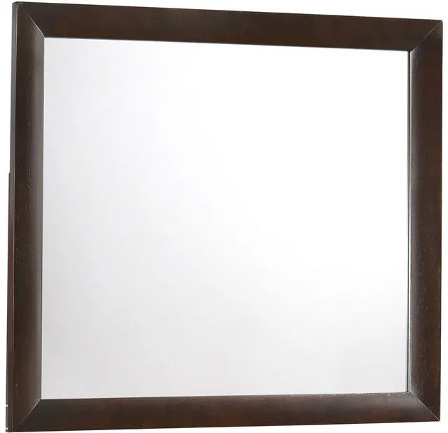 Emily Mirror - Rich Cherry Brown