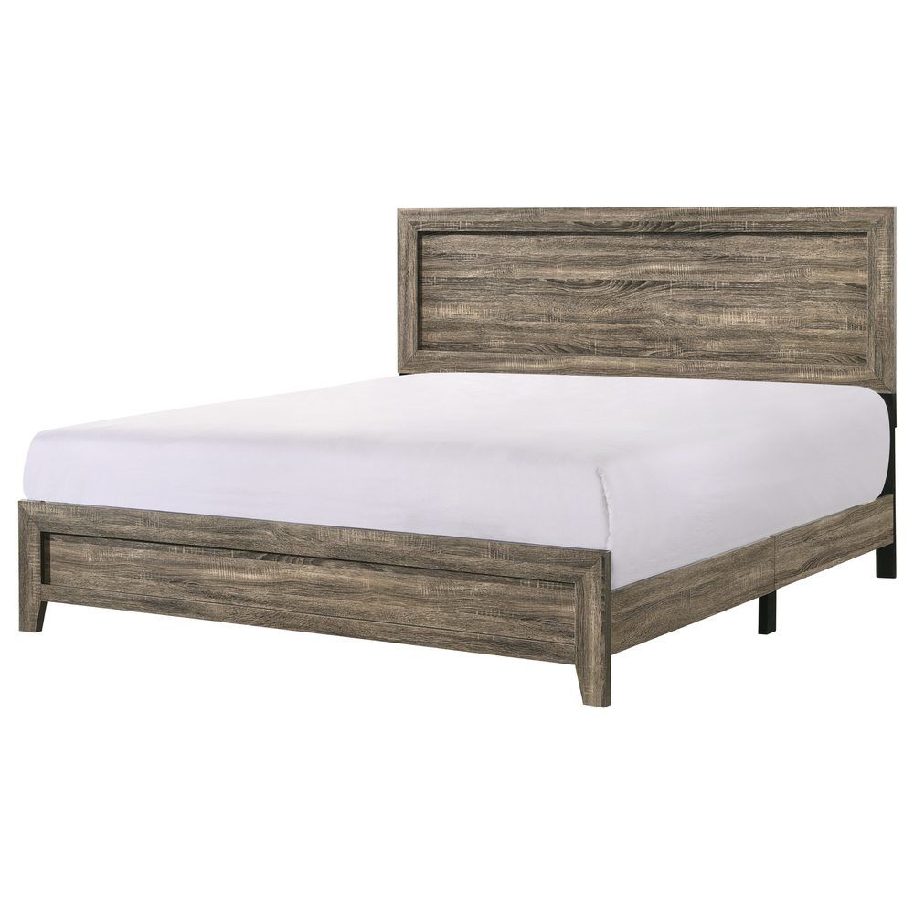 Reno Grey King Bed Frame