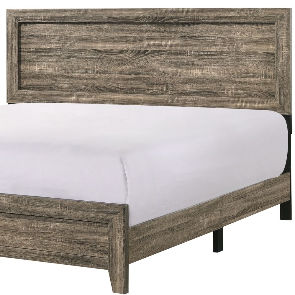 Reno Grey King Bed Frame