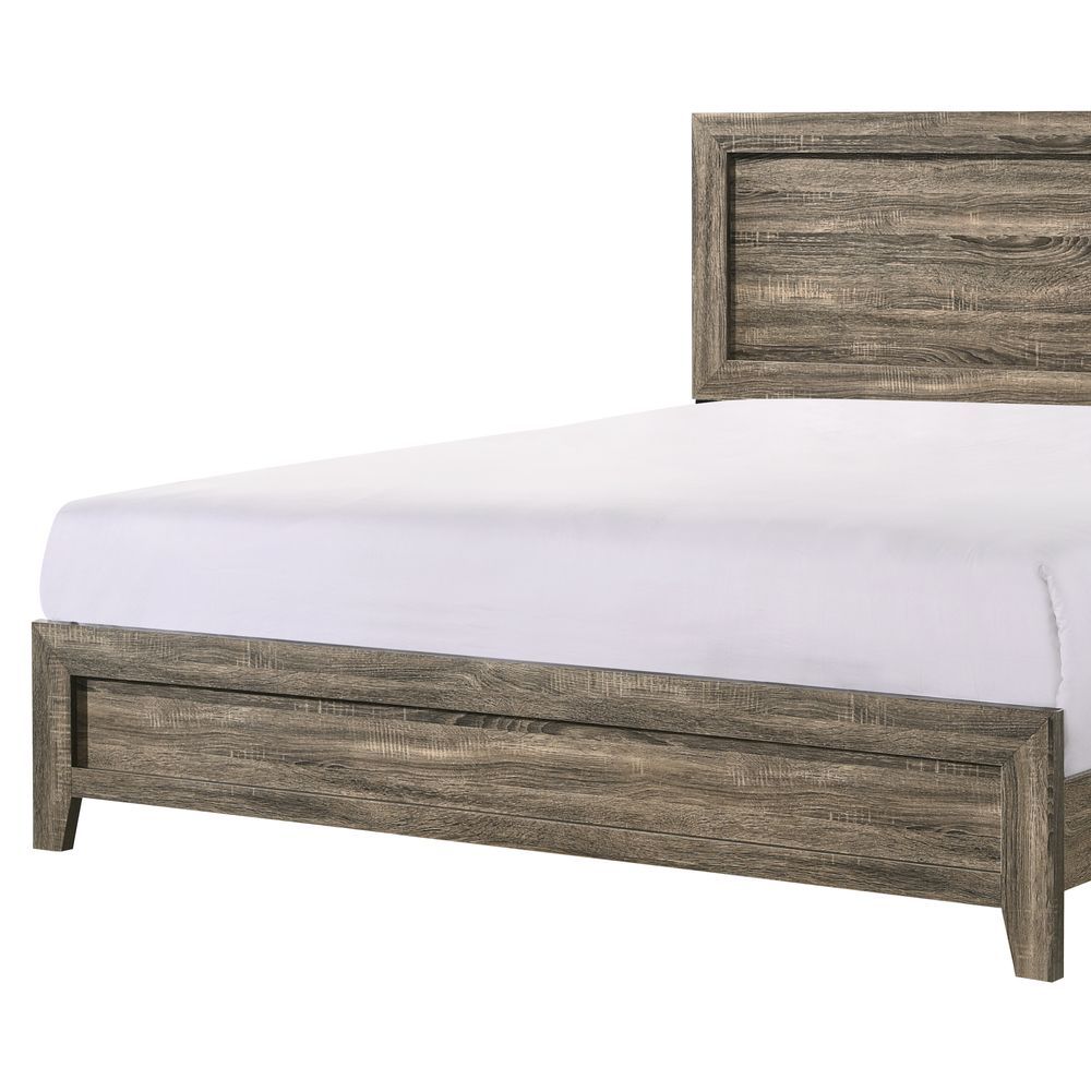 Reno Grey King Bed Frame