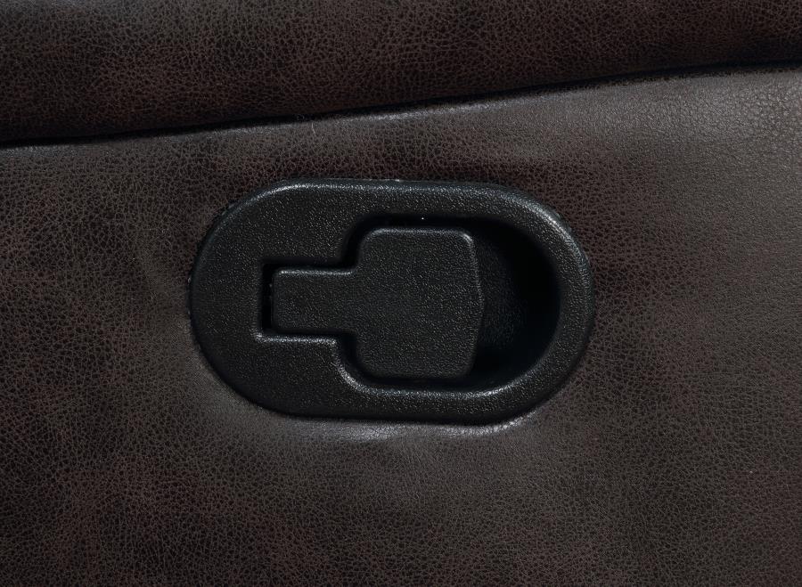 Greer Swivel Glider Recliner - Brown
