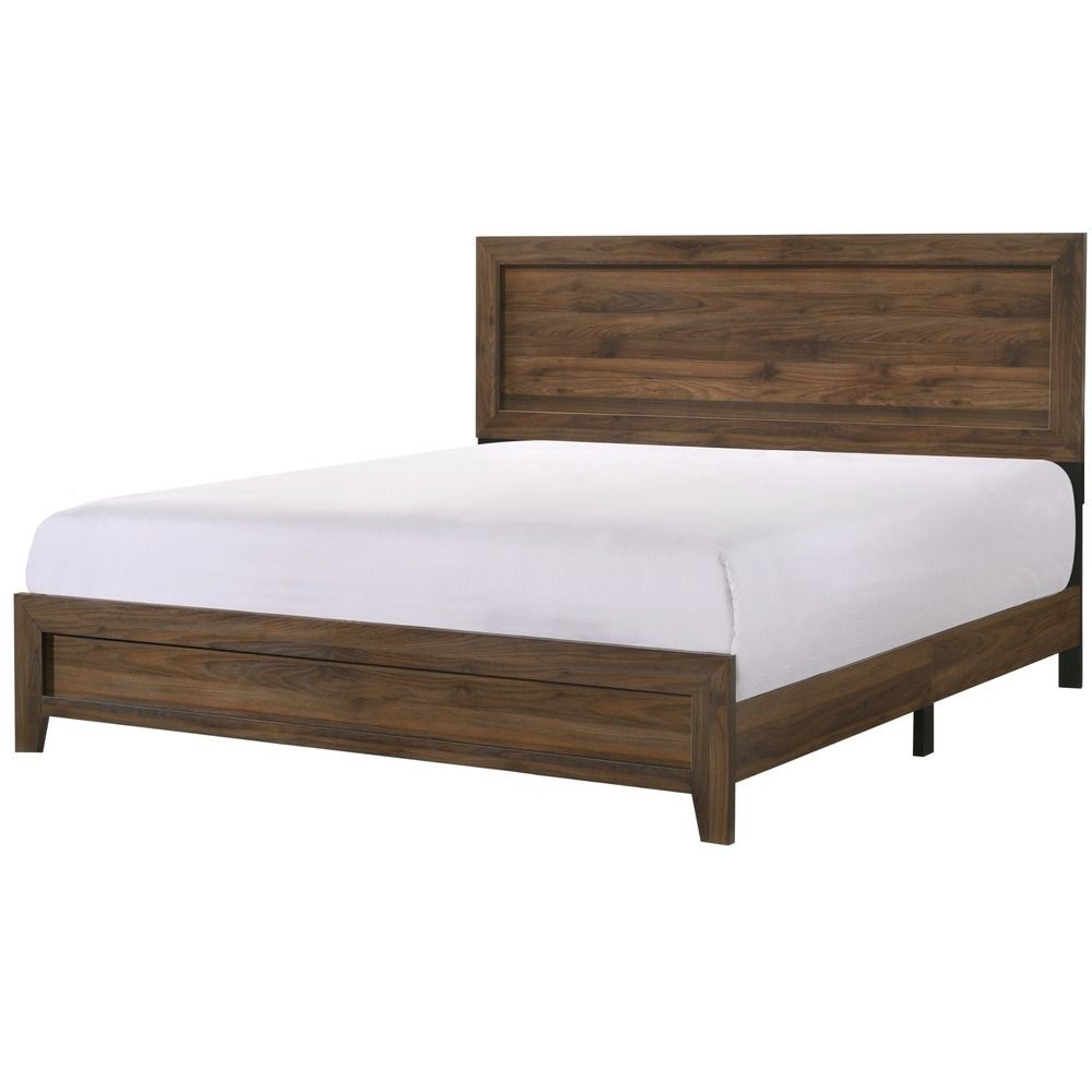 Reno Brown King Bed Frame