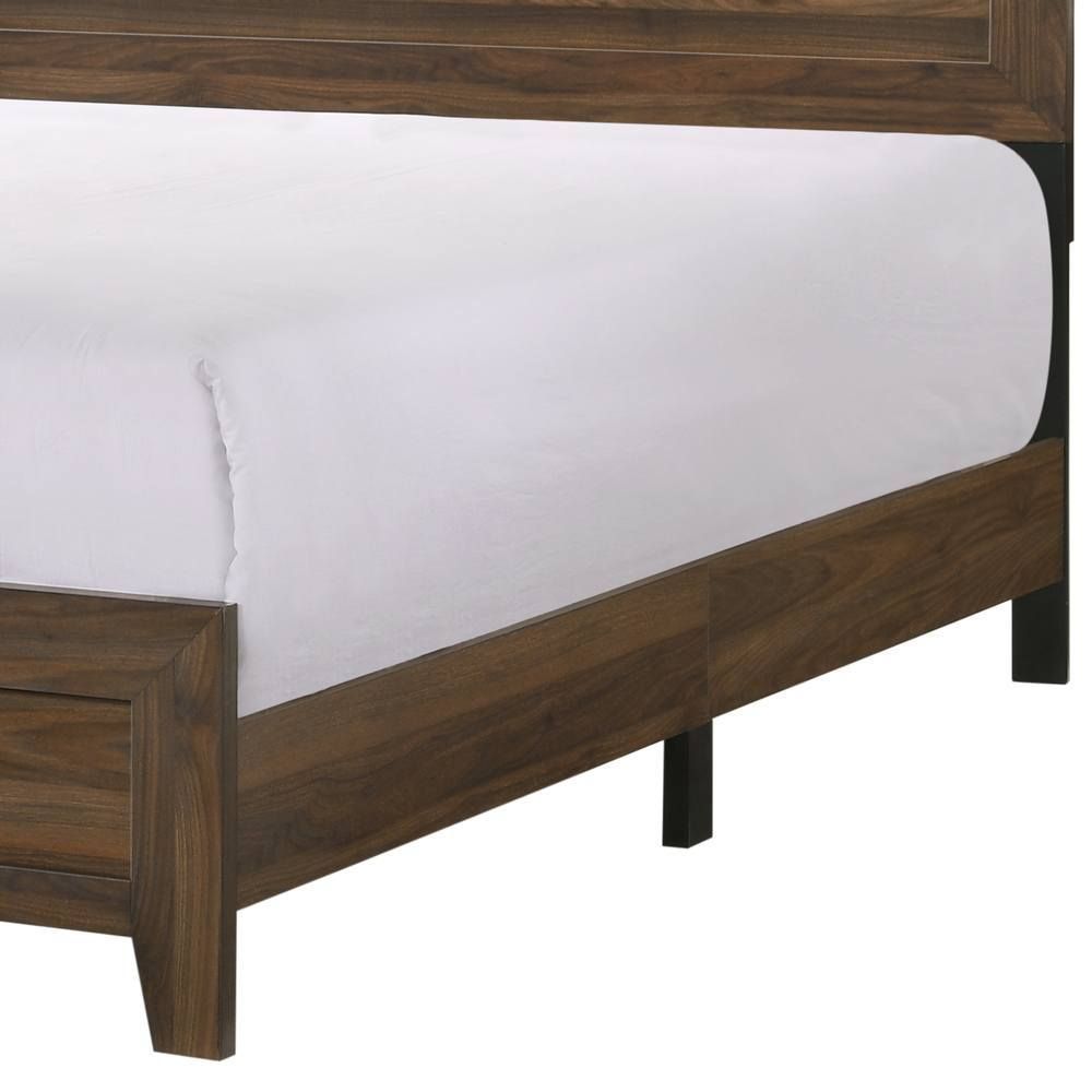 Reno Brown King Bed Frame