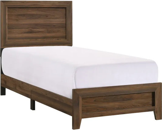 Reno Twin Bed Frame - Brown