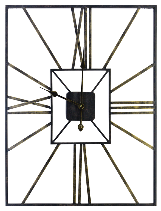 Modern Clock Metal Wall Art – 26"x33"