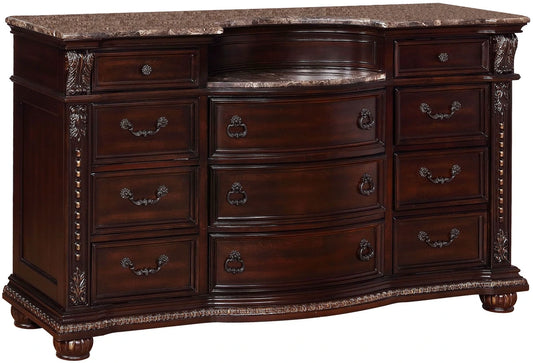 Stanley Marble Top Dresser