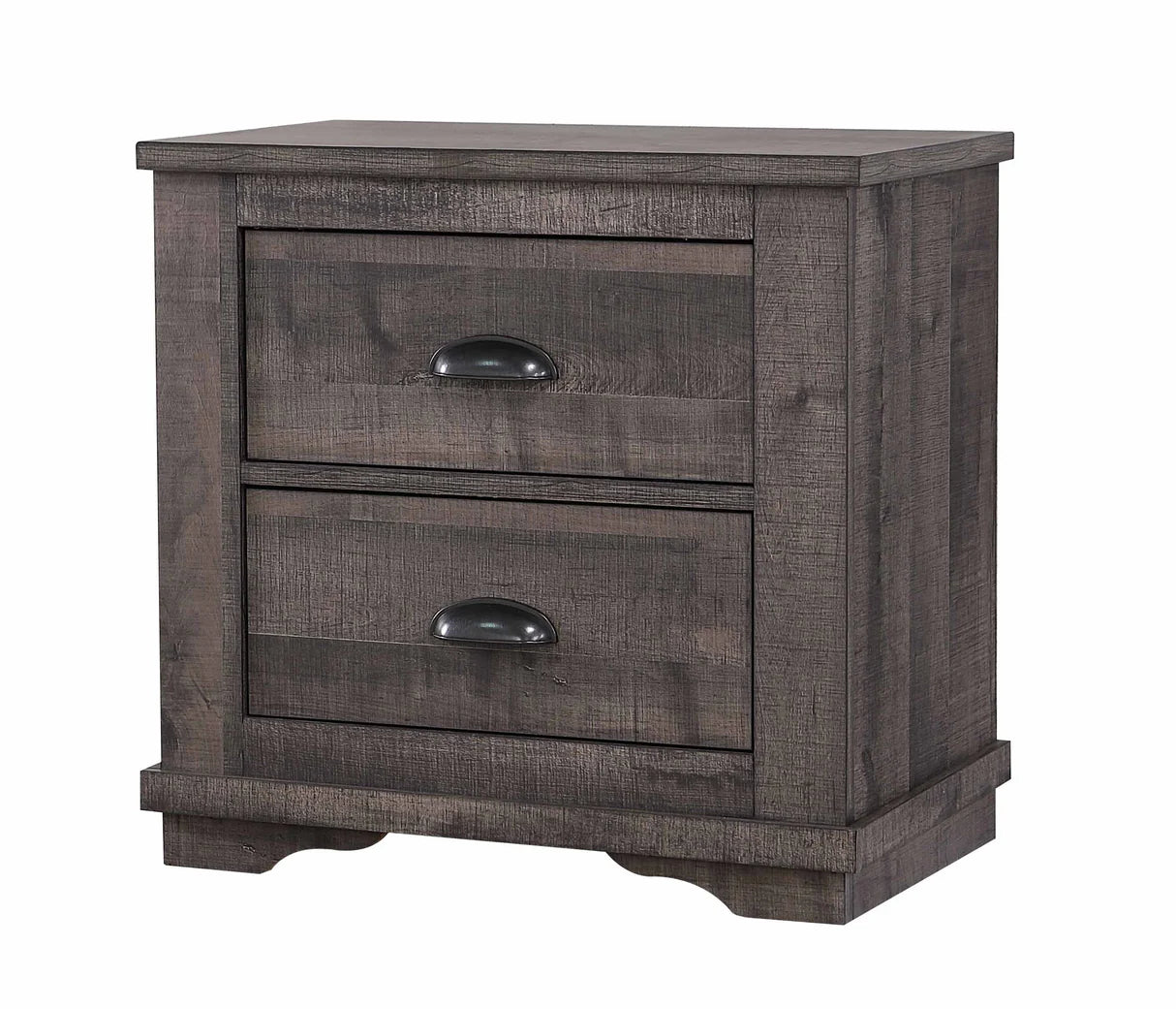 Coralee Nightstand - Dark Grey