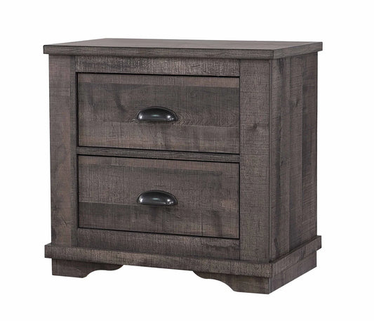 Coralee Nightstand - Dark Grey