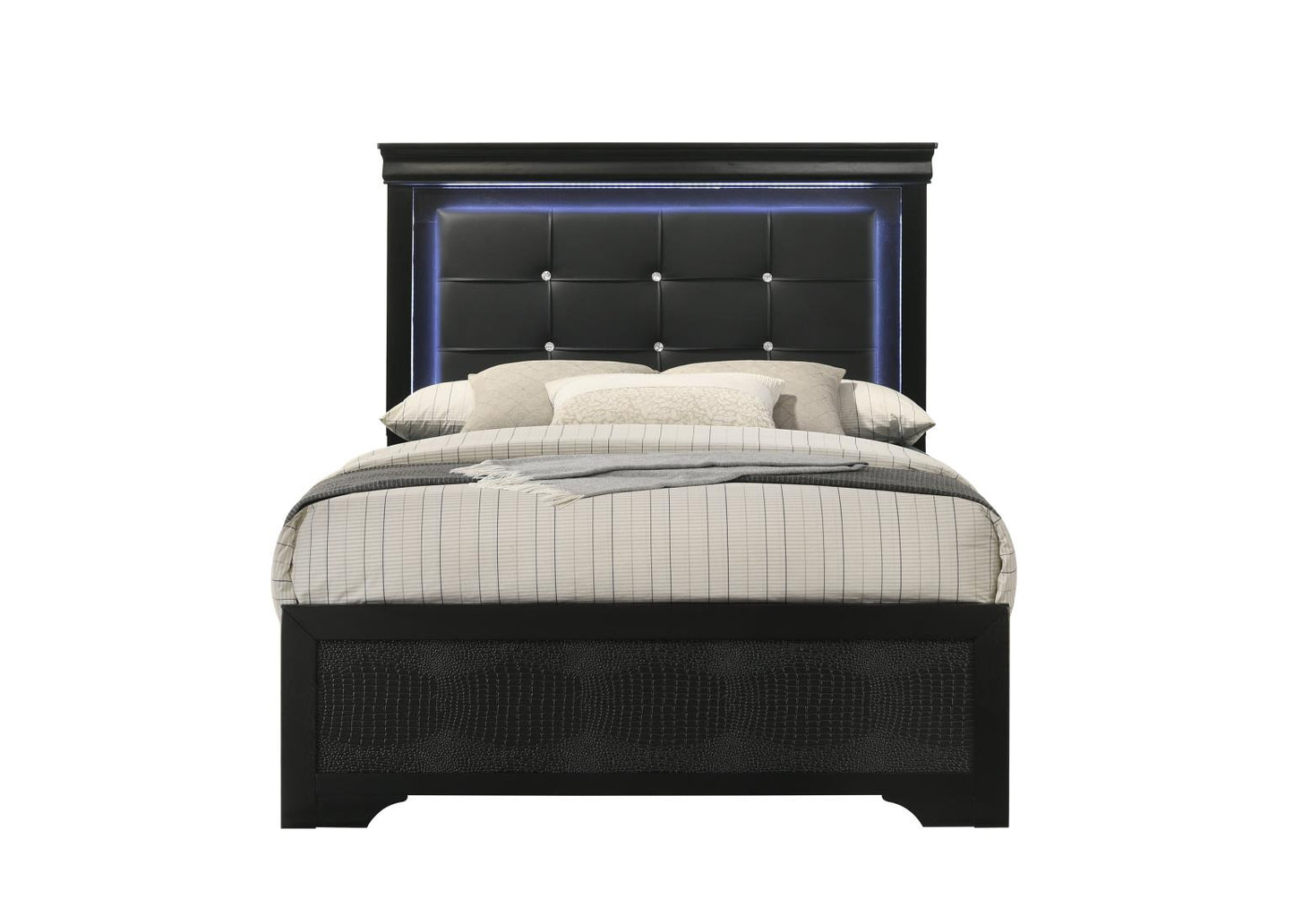 Arya Black Full Bedroom Collection