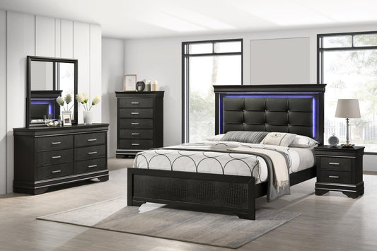 Arya Black Twin Bedroom Collection