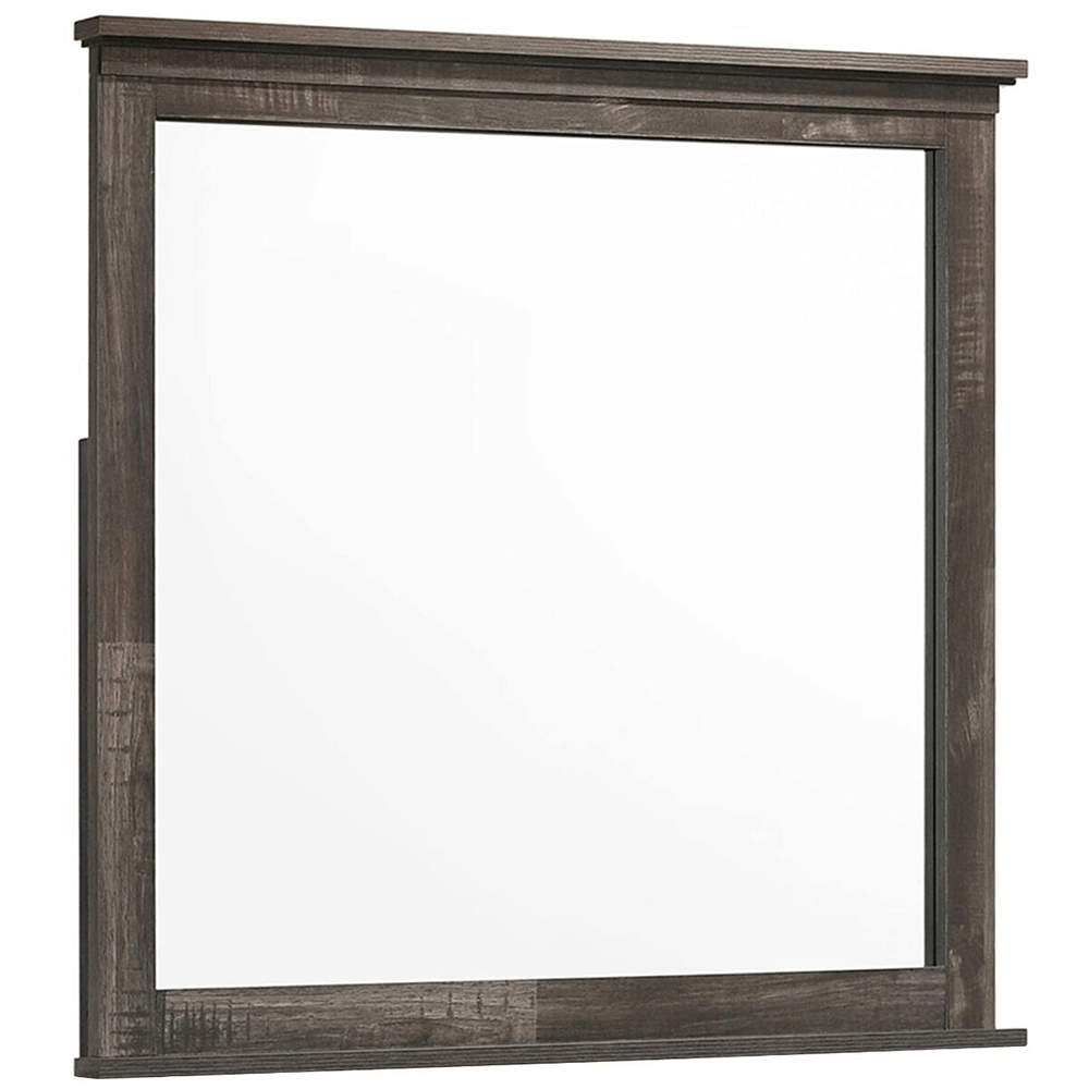 Carter Mirror - Rustic Brown