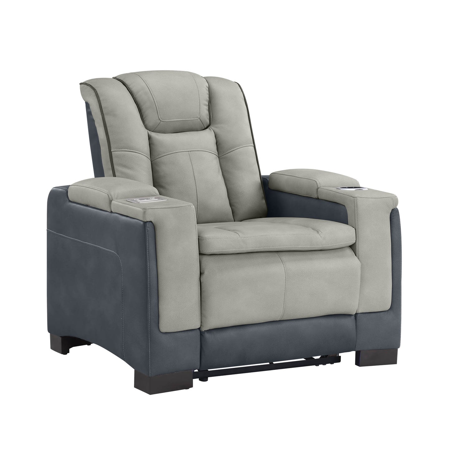 Molly Power Recliner - Grey Beige
