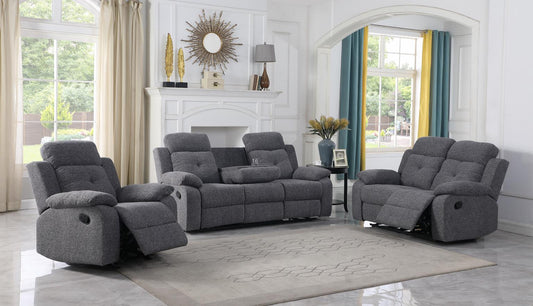 The Bellinda 3 Piece Reclining Set