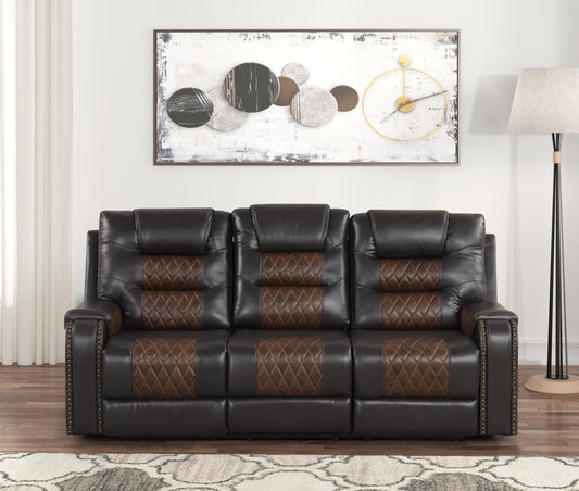 Cowboy Sofa - Brown on Brown