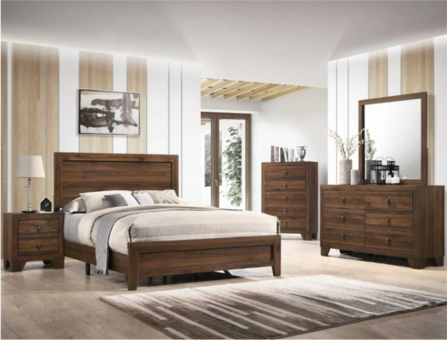 Reno King Bedroom Suite - Brown