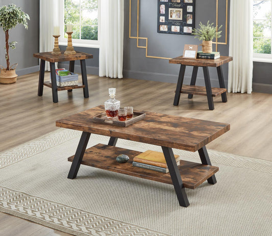 Savannah Creek 3 Piece Coffee Table Set
