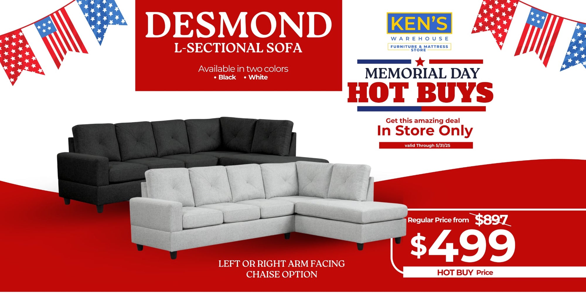 #1 Furniture Store in Aiken, SC – Ken's Warehouse