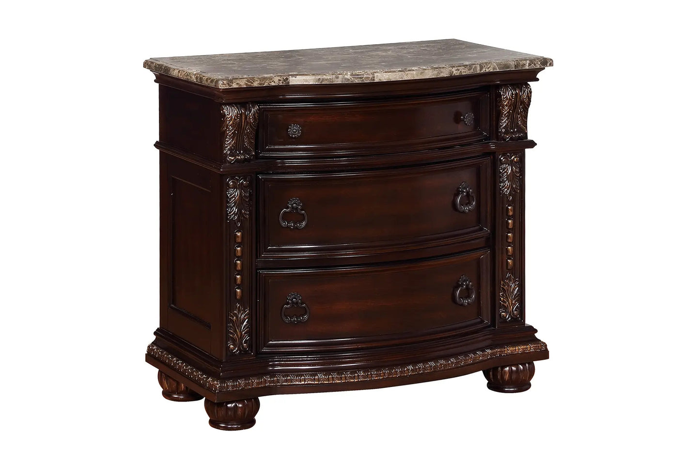 Stanley Marble Top Nightstand