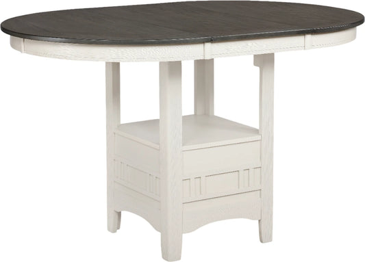 Hartwell Counter Height Dining Table Chalk Grey