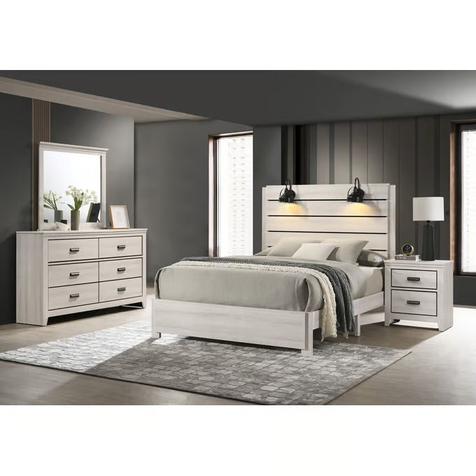 Carter White Queen Bedroom Collection