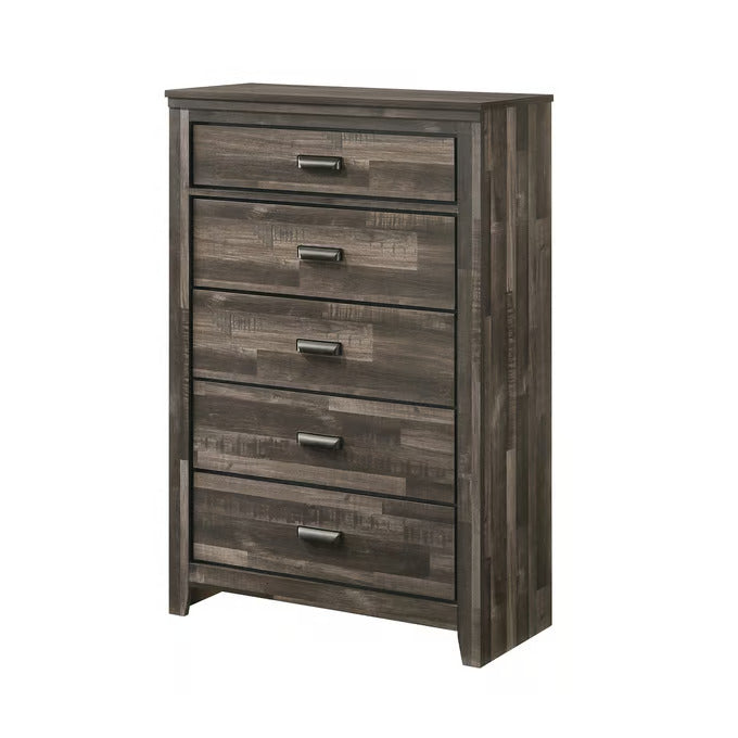 Carter Rustic Brown Queen Bedroom Collection