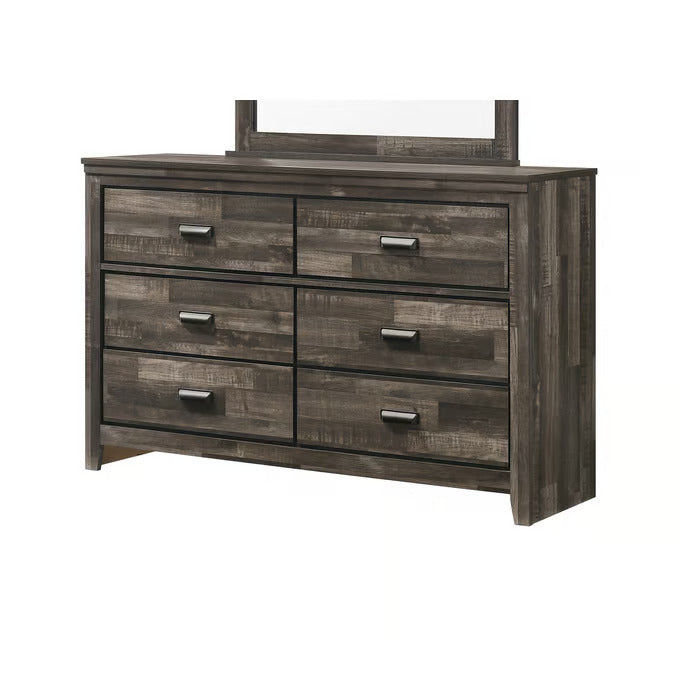 Carter Rustic Brown Queen Bedroom Collection