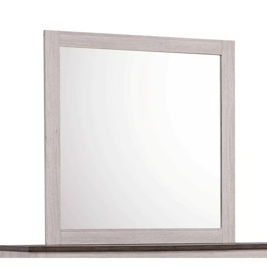Coralee Mirror - Chalk Grey