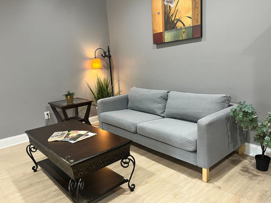 Ikea Karlstad Grey Sofa